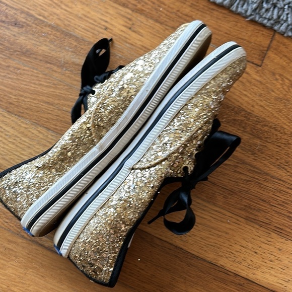 KEDS x Kate SpadeNew York Glitter Sneakers Size 5 - Picture 7 of 11